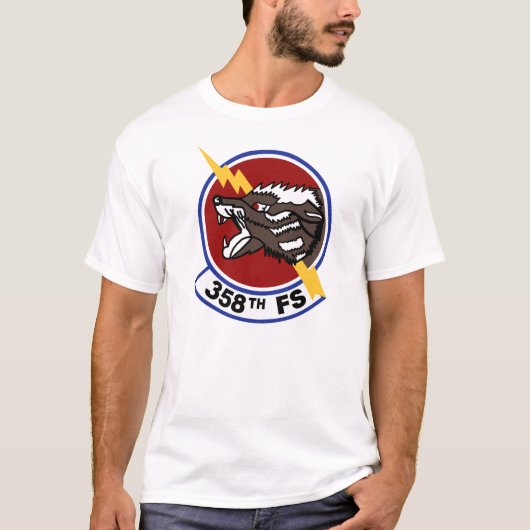 358th Kämpfendes Geschwader T-Shirt (Vorderseite)