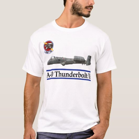 358th Kämpfer-GeschwaderA-10 Thunderbolt T-Shirt (Vorderseite)