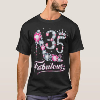 35 & and fabulous 1987 35th Birthday T-Shirt Gesch