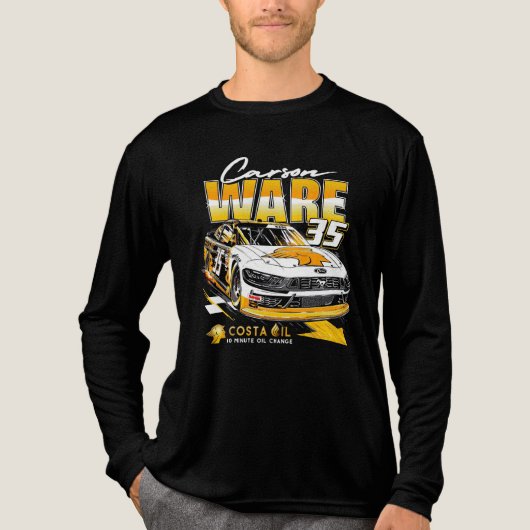 #35 Carson Ware Racing Long Sleeve Shirt - Costa O (Vorderseite)