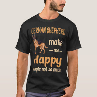 35 Deutsche Schäferhunde machen mich glücklich Leu T-Shirt