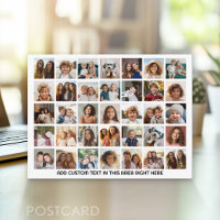 35-Foto-Collage-Raster - 1 Textfeld - schwarz weiß