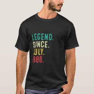 35. Geburtstag erschüttert 35 Jahre alte Legende s T-Shirt