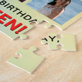 35. Geburtstag: Fun Rainbow #, Individuelle Name & Puzzle (Seite)