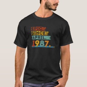 35. Geburtstag für 35-jährige Epic seit April 1988 T-Shirt