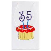 35. Geburtstag Kleine Geschenktüte (Rückseite)