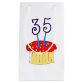 35. Geburtstag Kleine Geschenktüte (Vorderseite)
