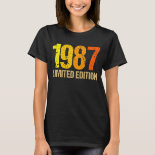 35. Geburtstag Ladys Mens 35 Jahre 1987 5 T-Shirt