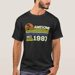 35. Geburtstag Männer Frauen Phantastisch seit 198 T-Shirt