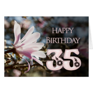 35. Geburtstag mit Magnolie