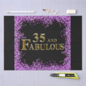 35. Geburtstag Seidenpapier (Handwerk)