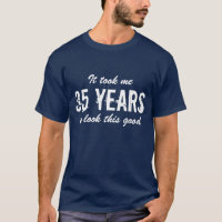 35. Geburtstag Shirt für Männer | Anpassbares Alte