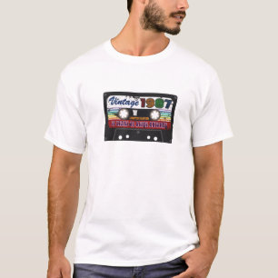 35. Geburtstag Vintag 1987 Männerkassette T-Shirt