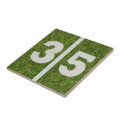 35. Geburtstags-Fußball-kundengerechte Fliese (Seite)