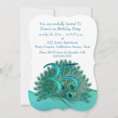 35. Geburtstagseinladungen Einladung (Rückseite)