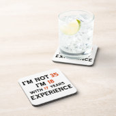 35. Geburtstagsentwürfe Getränkeuntersetzer (Rechte Seite)