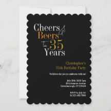 35. Geburtstagsfeier Prost und Bier Party