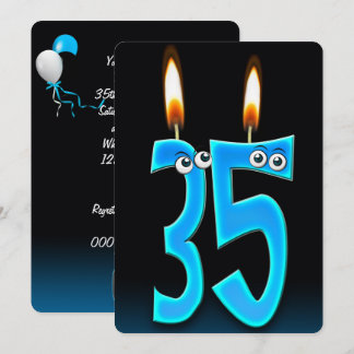 35. Geburtstagskandale mit Eyeballs Einladung