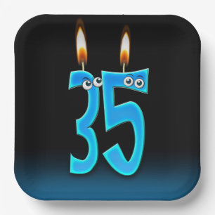 35. Geburtstagskandale mit Eyeballs Pappteller