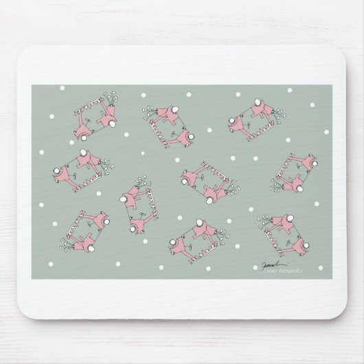 35) Golf-Entwurf von Tony Fernandes Mousepad (Vorne)