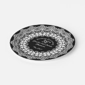 35. Hochzeitstag Geschenke für Paare Congrat Pappteller (Schrägansicht)