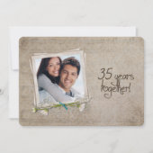 35. Hochzeitstag Open House Einladung (Vorderseite)