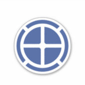 35. Infanterie-Division-Abzeichen Aufkleber (Vorderseite)