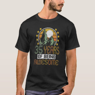 35 Jahre alt 35. Geburtstag 18 T-Shirt