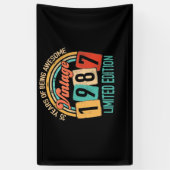 35 Jahre alt von 1987 Phantastisch sein 35. Geburt Banner (Vertikal)