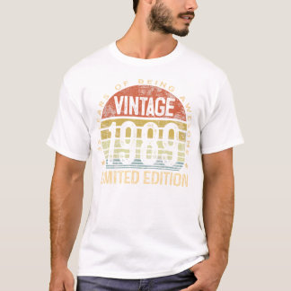 35 Jahre alte Geschenke Vintage 1989 Limitierte Au T-Shirt