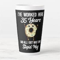 35 Jahre Arbeit Jahrestag Wertschätzung Geschenk T