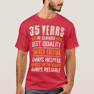 35 Jahre Arbeitsjubiläum T-Shirt