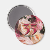 35. Jahrestag2 Magnet (Vorderseite/Rückseite)