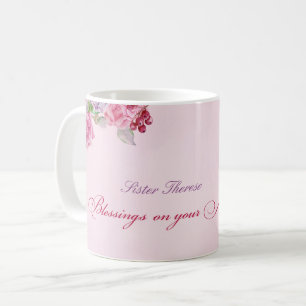 35. Jahrestag des religiösen Lebens katholische Nu Kaffeetasse