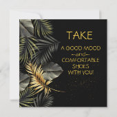 35. Jahrestag. Eleganter Geburtstag Einladung. (Rückseite)