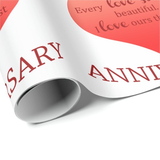 35. Jahrestag Geschenkpapier (Rolleneckpunkt)