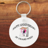 35. JAHRESTAG SCHLÜSSELANHÄNGER (Vorderseite)