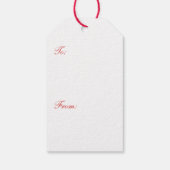 35. Jubiläum Korallenherzen Geschenkanhänger (Rückseite)