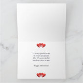 35. Jubiläum Korallenherzen Karte (Innenseite)