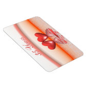 35. Jubiläum Korallenherzen Magnet (Rechte Seite)