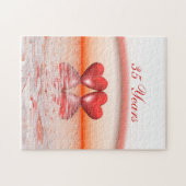 35. Jubiläum Korallenherzen Puzzle (Horizontal)