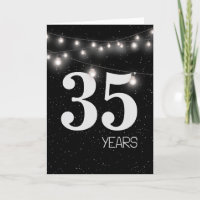 35. Jubiläum mit Leuchten und Sternen