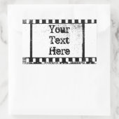 35 mm Film Rechteckiger Aufkleber (Tasche)