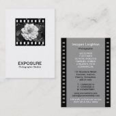 35 mm Filmrahmen 01 Visitenkarte (Vorne/Hinten)