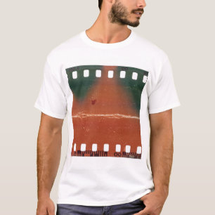 35-mm-Filmstreifen Anfang, coole Kratzer. T-Shirt