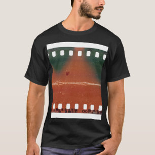 35-mm-Filmstreifen Start, coole Kratzer. T-Shirt