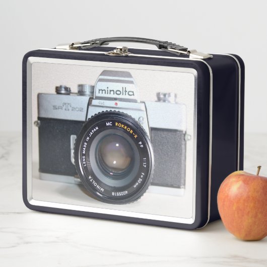 35 MM Minolta-Kamera Metall Brotdose (Beispiel)