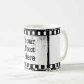 35 mm Personalisierter Filmtext Kaffeetasse (VorderseiteRechts)