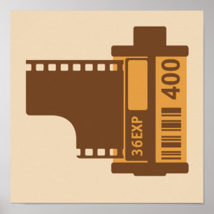 35 mm SLR-Kamerafilm Poster