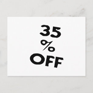 35 % POSTKARTE